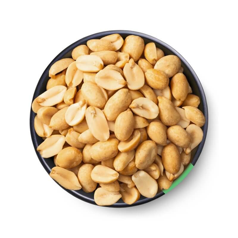 GONUTZ Orzeszki ziemne arachidowe prażone połówki bez soli i tłuszczu