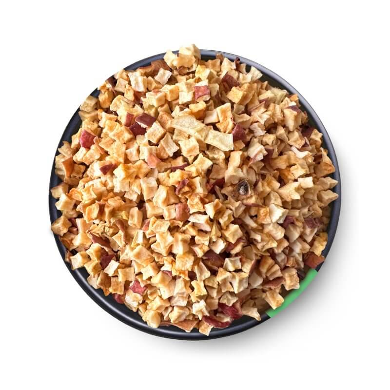 GONUTZ Jabłka suszone w kostce z czerwoną skórką