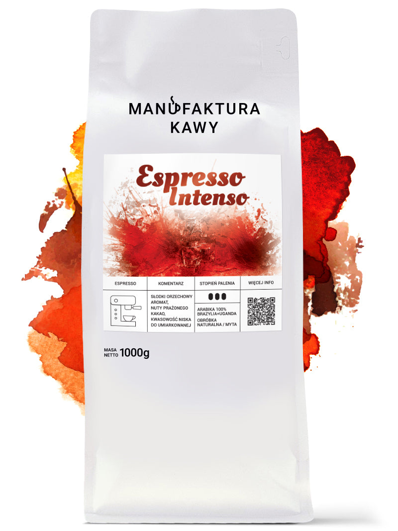 Espresso Intenso 1kg Kawa Świeżo Palona
